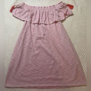 Strapless summer dress